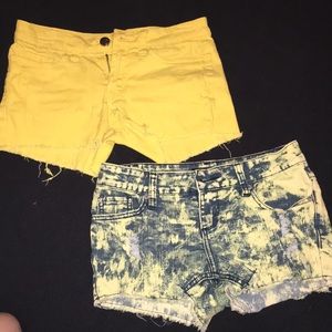 Jean shorts